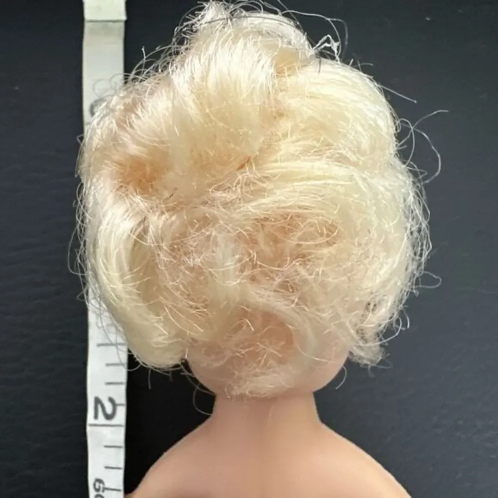Vintage‎ Plastic Mini Baby Doll 4 inch 1960's doll